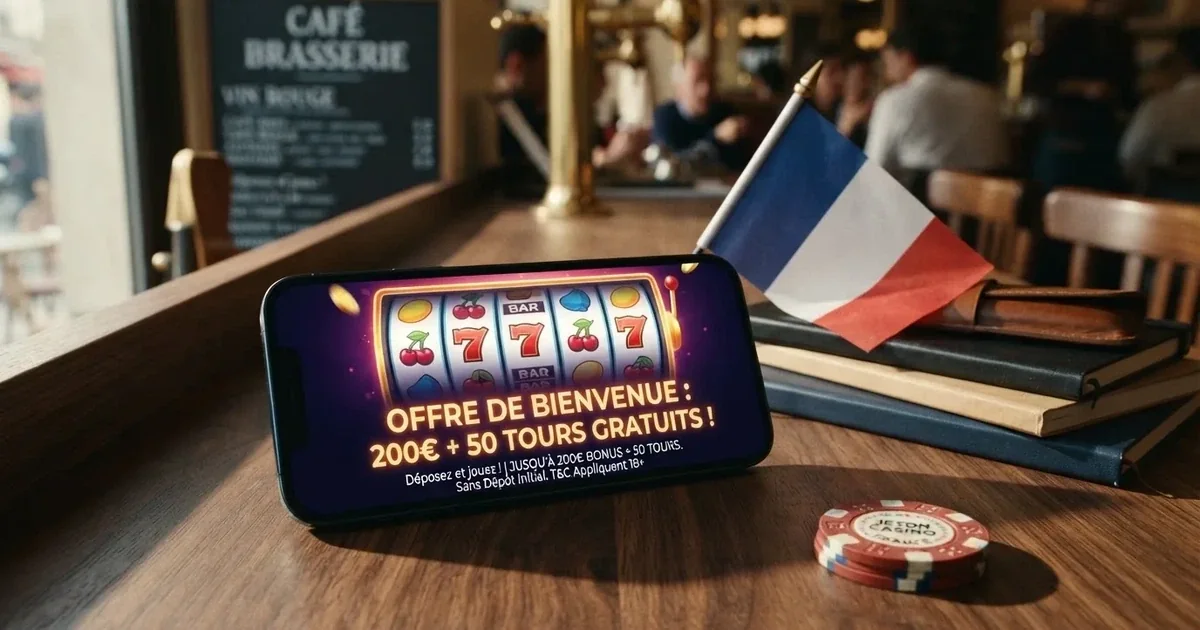 200 free spins sans dépôt 2026 — coût réel et statut légal en France